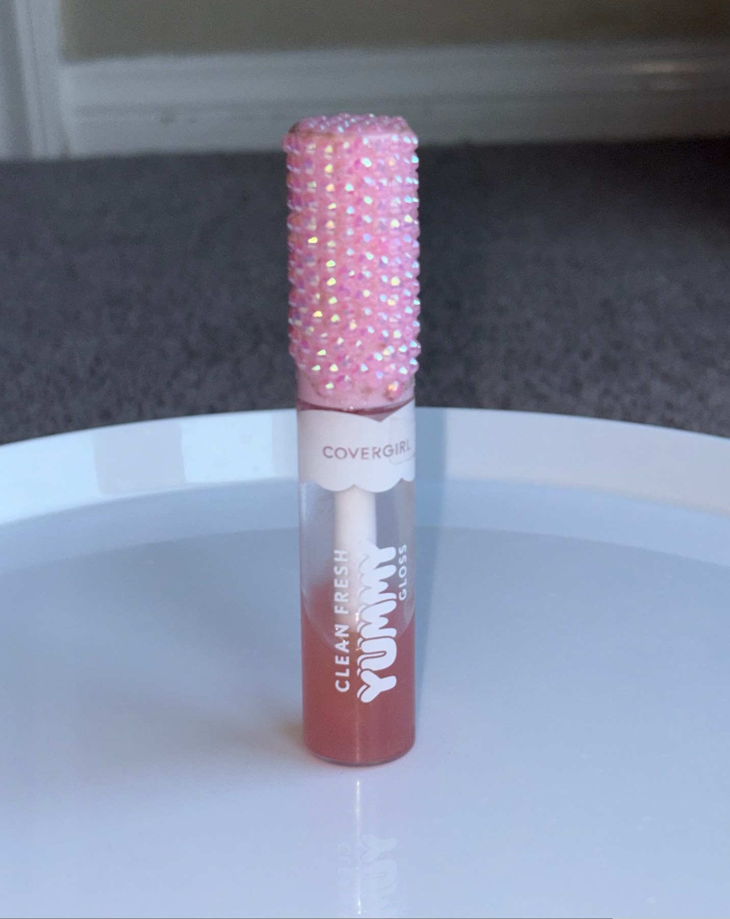 Bedazzled skincare tube by Stel